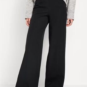 High-Waisted Pull-On Pixie Super Wide-Leg Pants Old Navy